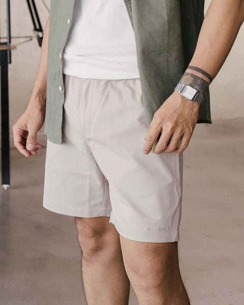  GWEN SHORT | SMART KAKI | RELAXED FIT | SH385 