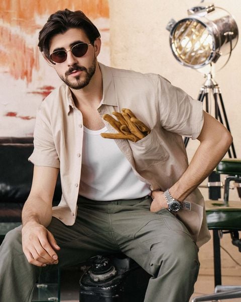  ÁO SƠ MI TAY NGẮN GALVIN | KAKI | REGULAR FIT | S426 