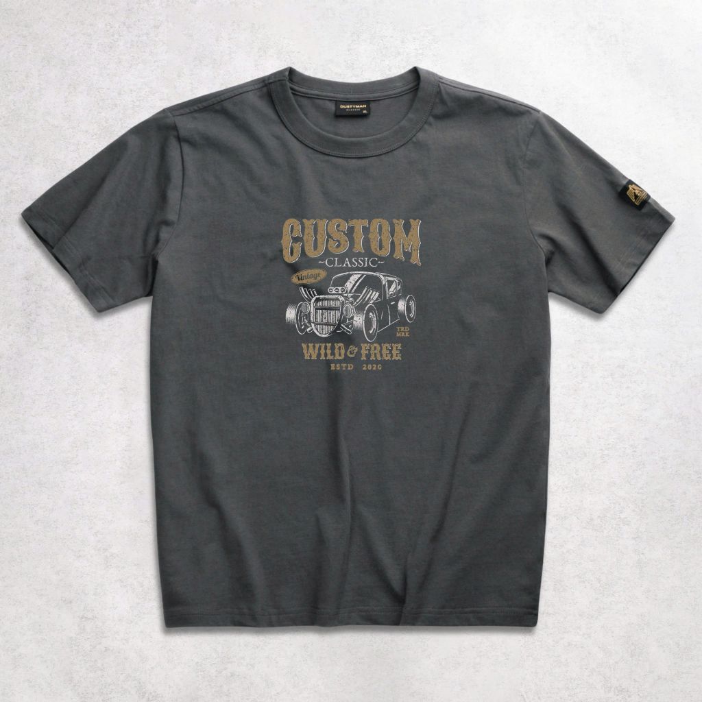 ÁO PHÔNG WILD FREE  | 100% COTTON | REGULAR FIT