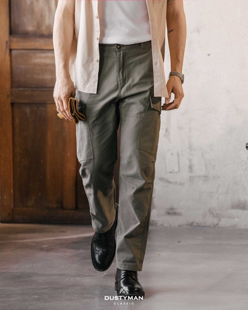 QUẦN KAKI TÚI HỘP ELMER | KAKI | RELAXED FIT | K343