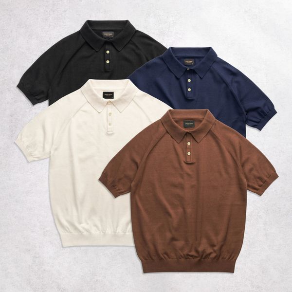  ÁO POLO DỆT KIM ROGER | 100% COTTON | REGULAR FIT 