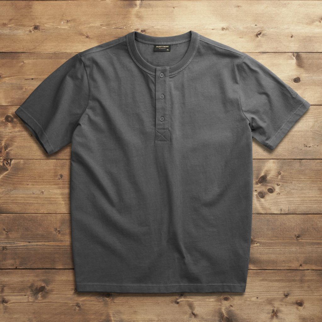 ÁO PHÔNG HENLEY | 100% COTTON | REGULAR FIT