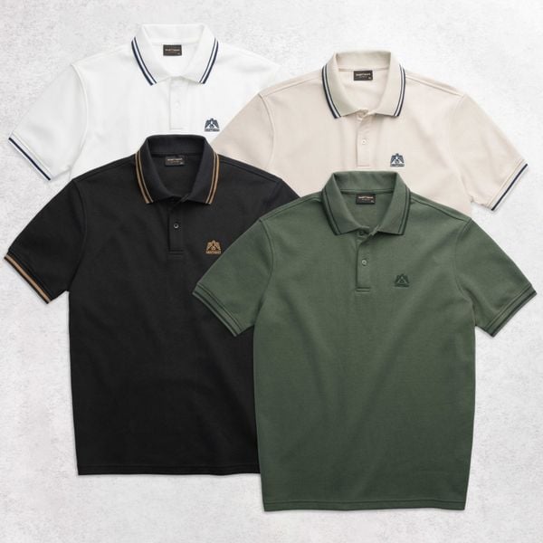  BEVIS POLO | VẢI DOUBLE FACE | REGULAR FIT| P428 