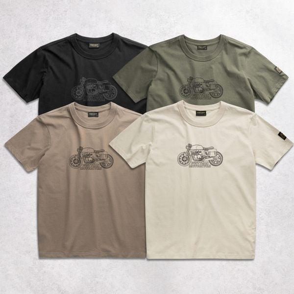  ÁO PHÔNG MOTORCYCLE | 100% COTTON | REGULAR FIT 