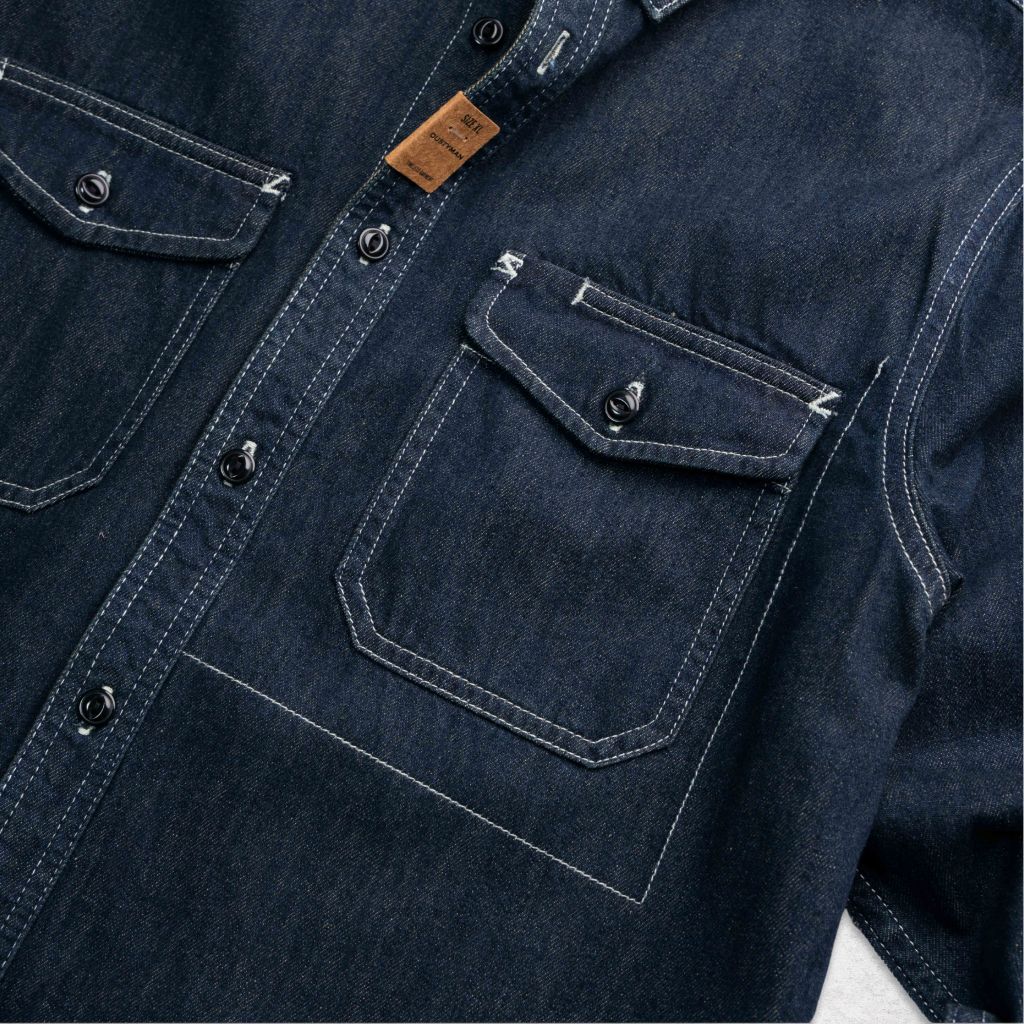 ÁO SƠ MI COLIN | DENIM | REGULAR FIT | S395