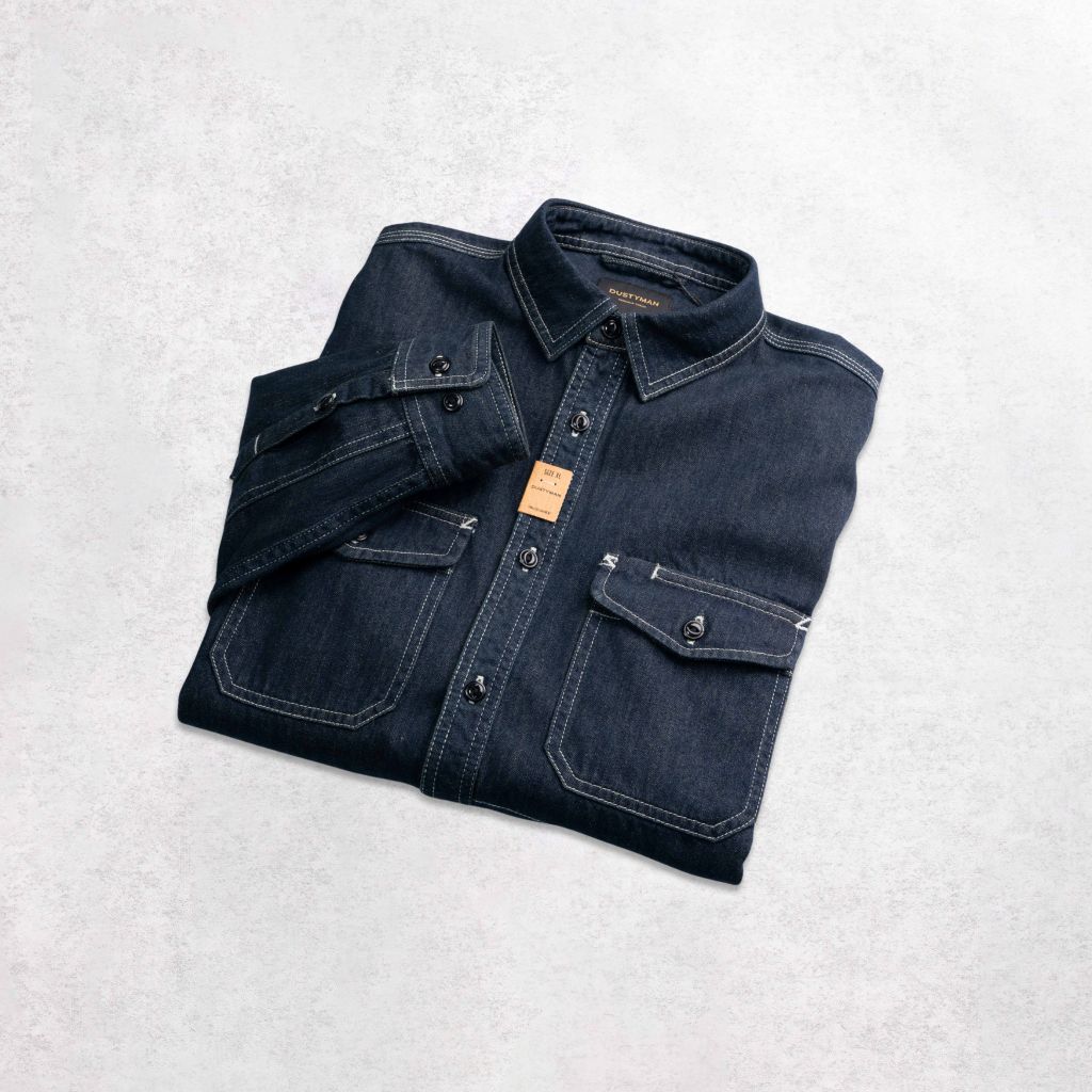ÁO SƠ MI COLIN | DENIM | REGULAR FIT | S395