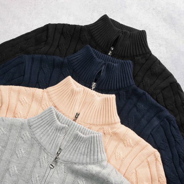  ÁO LEN KHÓA KÉO FARLEY | REGULAR FIT 