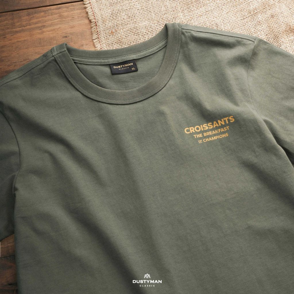 ÁO PHÔNG CROISSANTS | 100% COTTON | REGULAR FIT