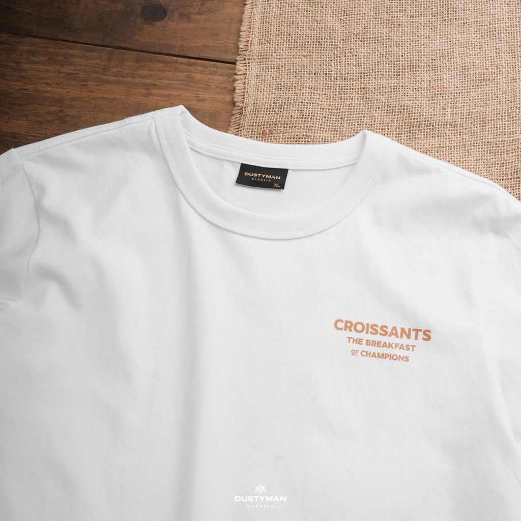 ÁO PHÔNG CROISSANTS | 100% COTTON | REGULAR FIT