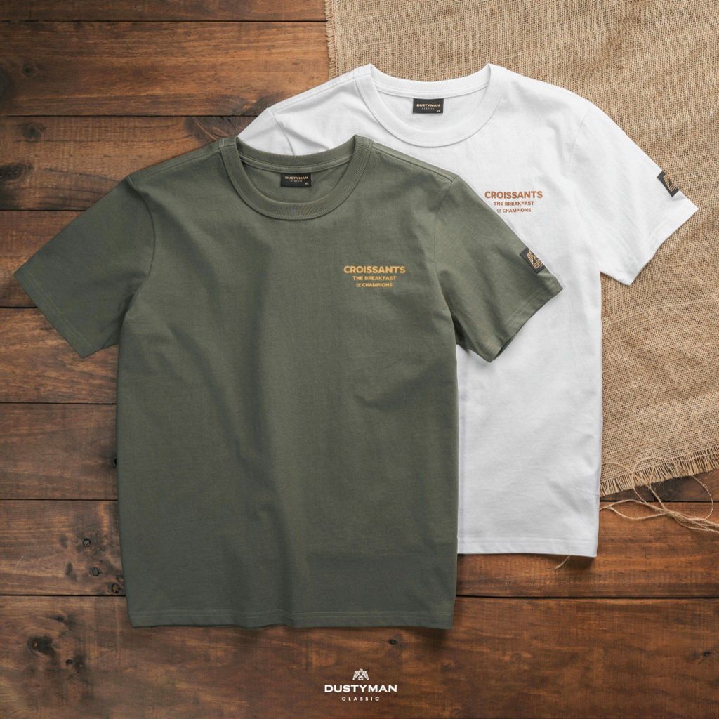 ÁO PHÔNG CROISSANTS | 100% COTTON | REGULAR FIT
