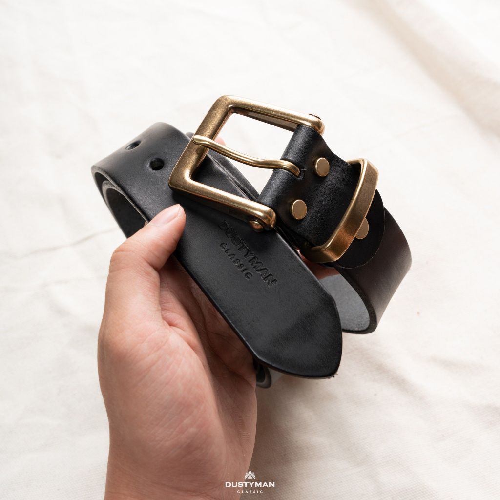 THẮT LƯNG DA BÒ TAREK | BẢN 3.8CM