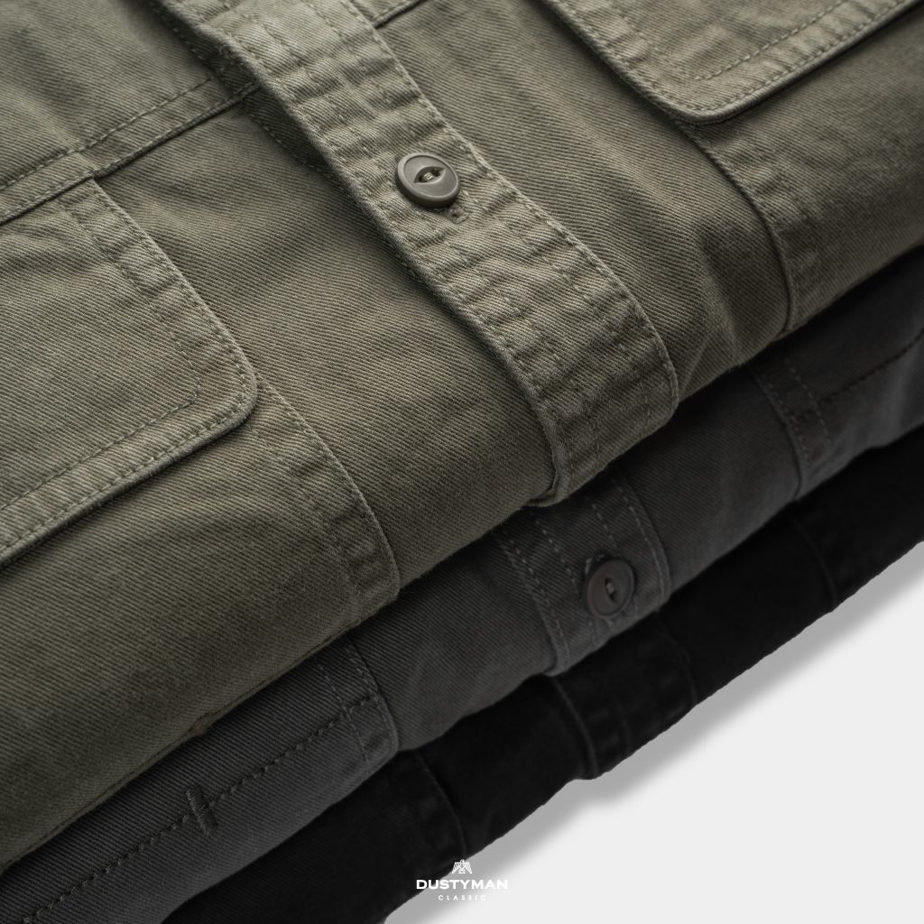 ÁO SƠ MI ELBOW | KAKI | RELAXED FIT | S153