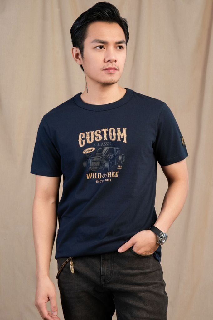 ÁO PHÔNG WILD FREE  | 100% COTTON | REGULAR FIT