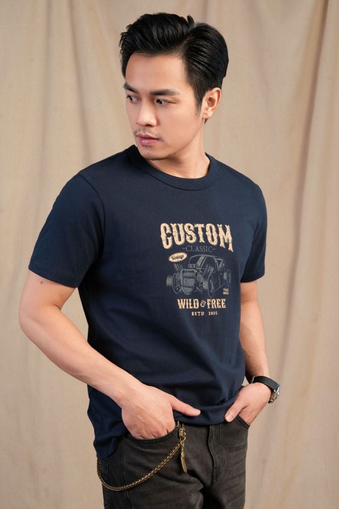 ÁO PHÔNG WILD FREE  | 100% COTTON | REGULAR FIT