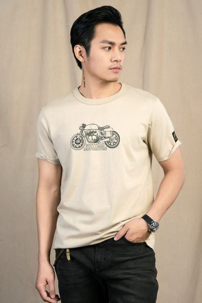  ÁO PHÔNG MOTORCYCLE | 100% COTTON | REGULAR FIT 