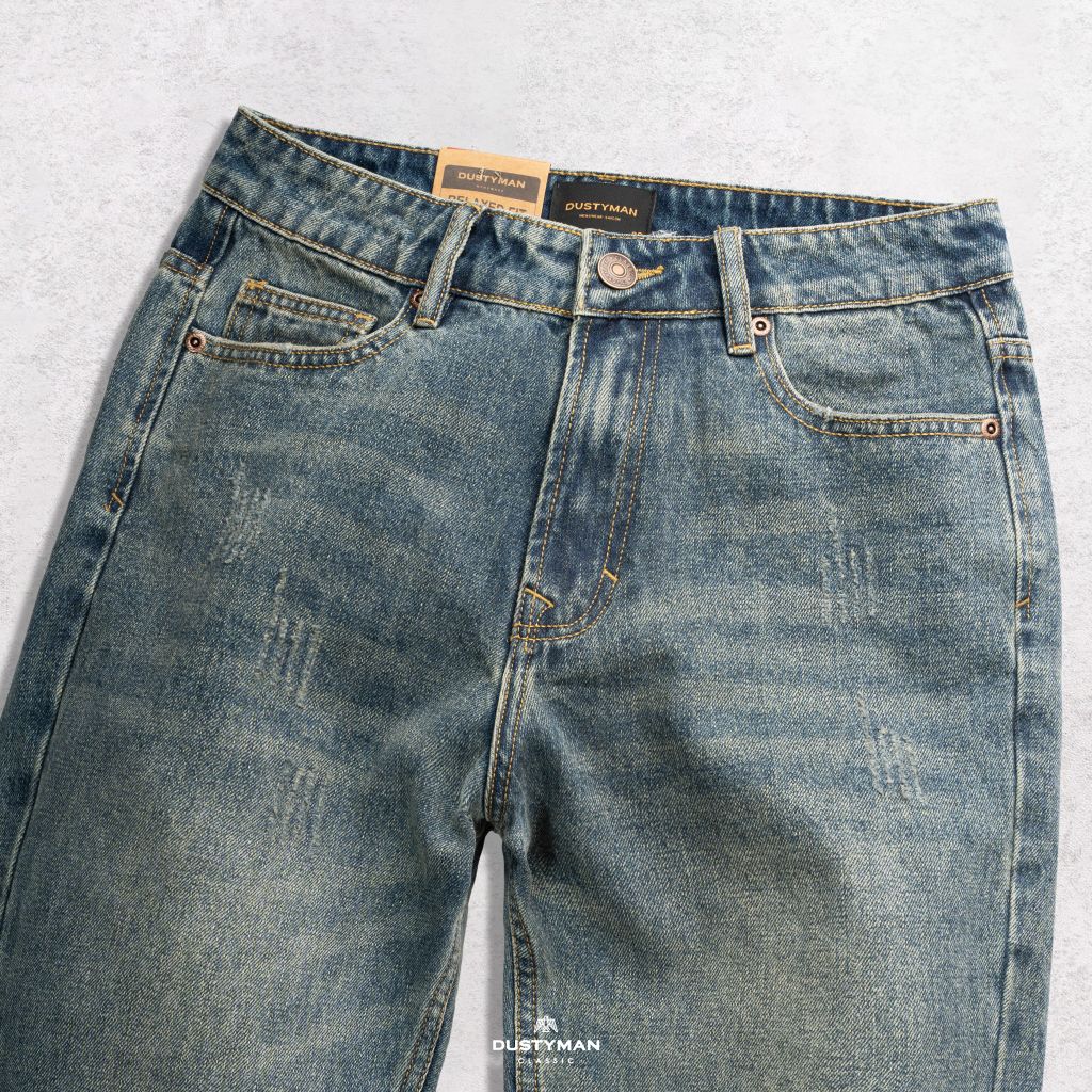 QUẦN JEAN ỐNG ĐỨNG SILVA | 602 STRAIGHT | BLUE