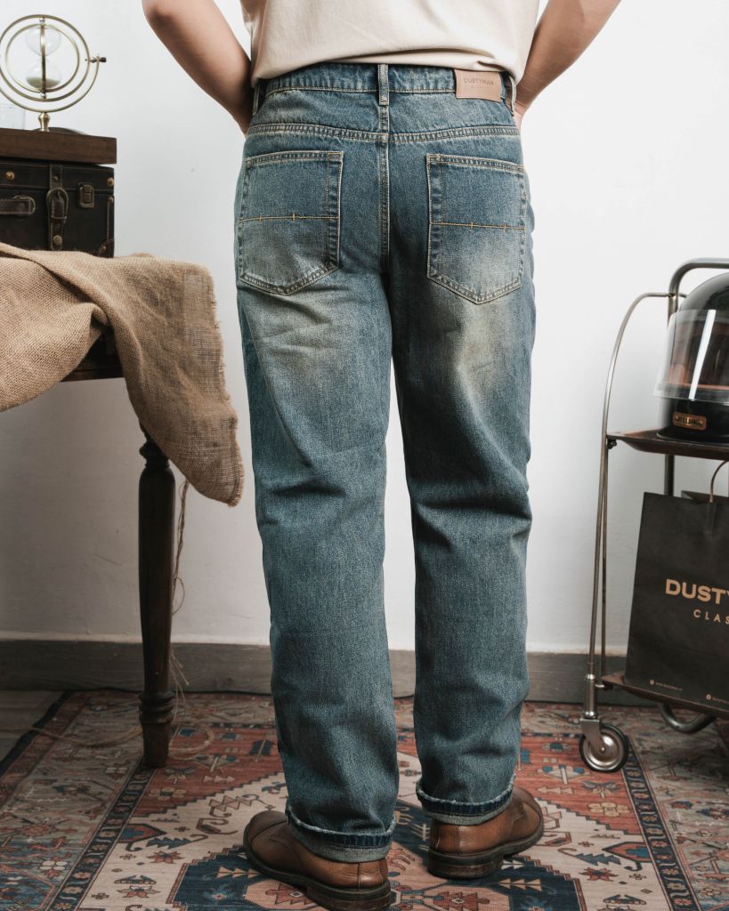 QUẦN JEAN ỐNG ĐỨNG SILVA | 602 STRAIGHT | BLUE