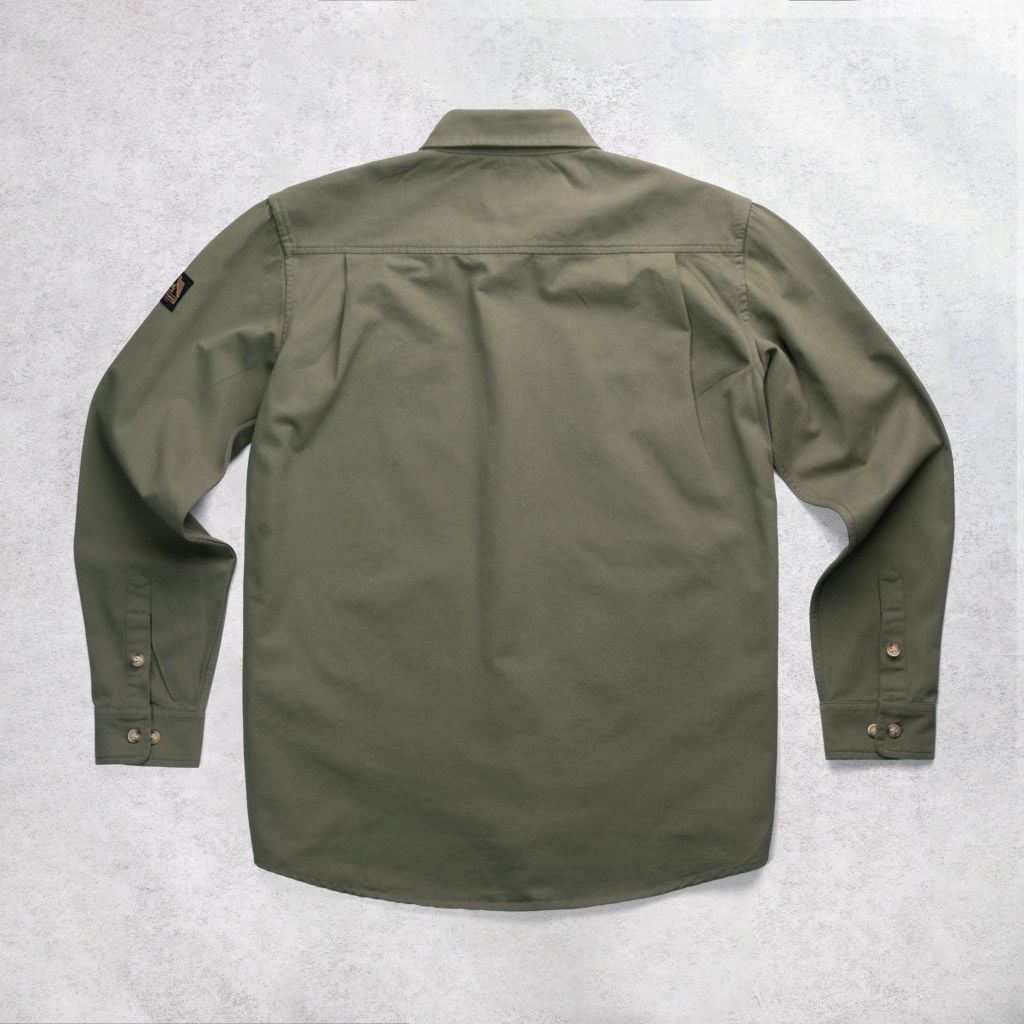 ÁO SƠ MI KAKI AMORY | REGULAR FIT | S375