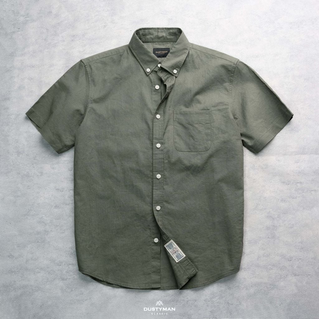 Sơ Mi Nam Tay Ngắn Luke Dustyman Regular Fit S418