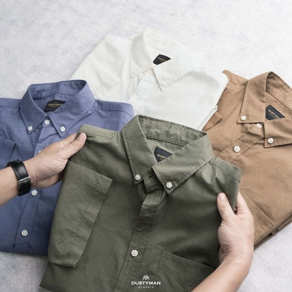  ÁO SƠ MI LINEN TAY NGẮN LUKE | REGULAR FIT | S418 