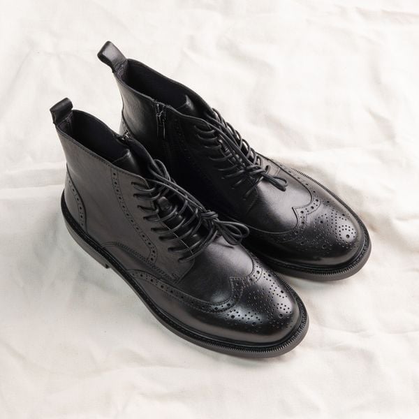  GIÀY CAO CỔ LIAM | DA BÒ CAO CẤP 