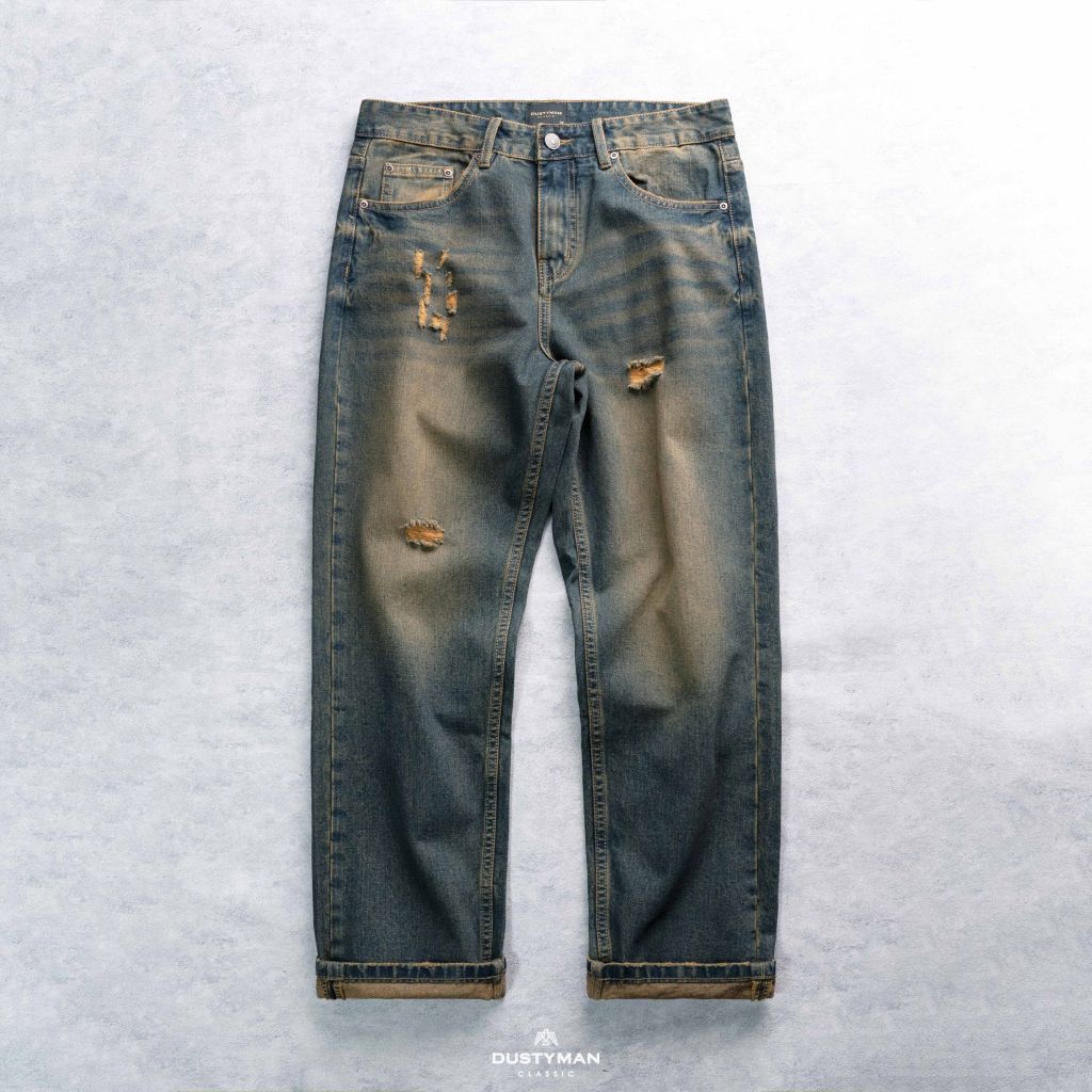 QUẦN JEAN ỐNG ĐỨNG BRAD | 602 STRAIGHT | BLUE