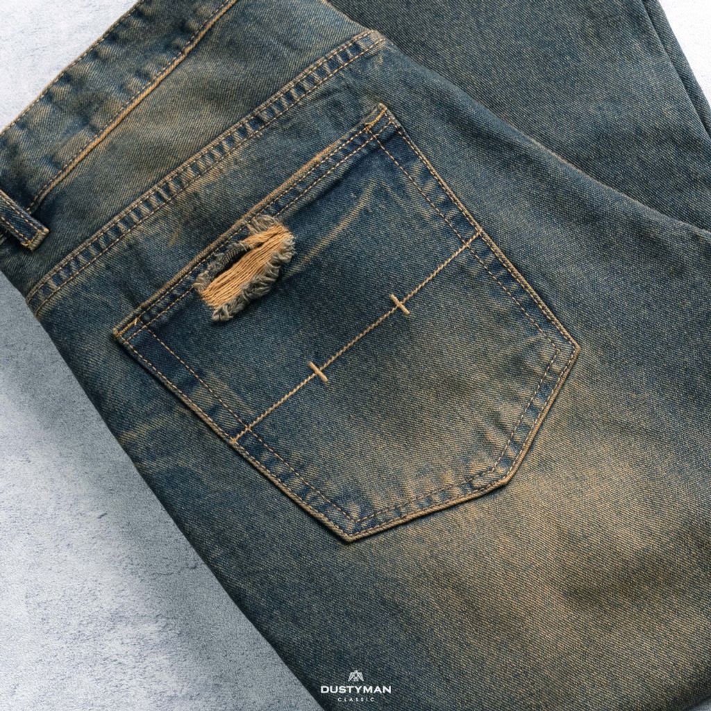 QUẦN JEAN ỐNG ĐỨNG BRAD | 602 STRAIGHT | BLUE