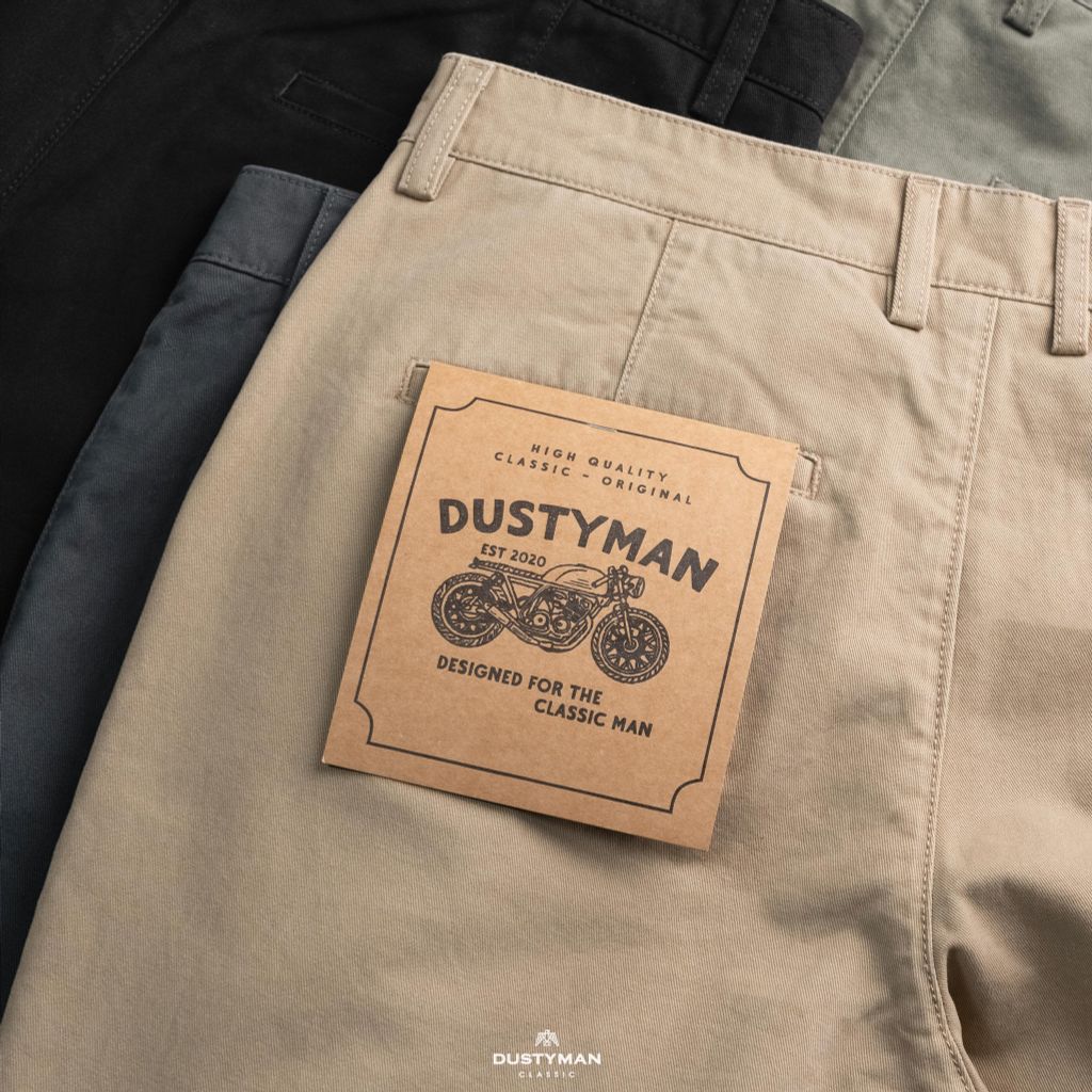 QUẦN KAKI ỐNG SUÔNG GALE |  KAKI COTTON | K400 STRAIGHT