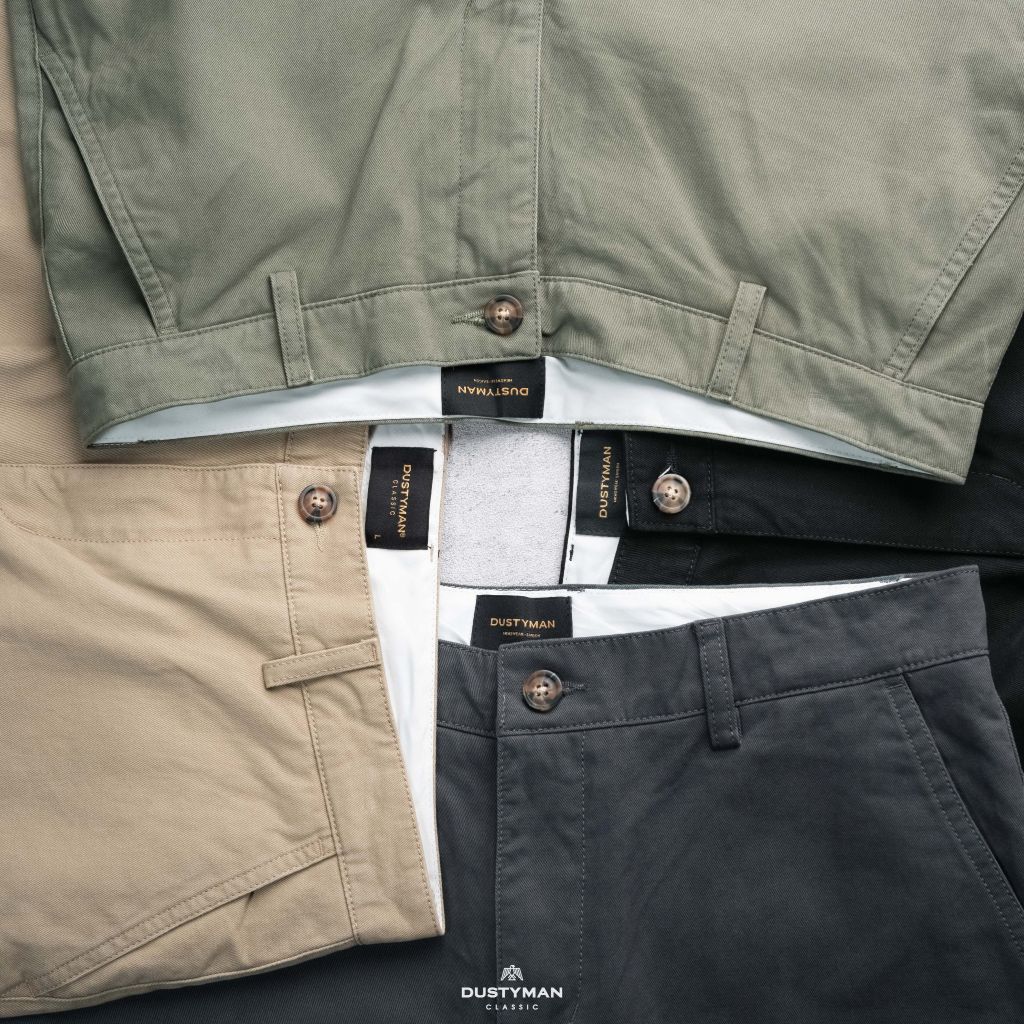 QUẦN KAKI ỐNG SUÔNG GALE |  KAKI COTTON | K400 STRAIGHT