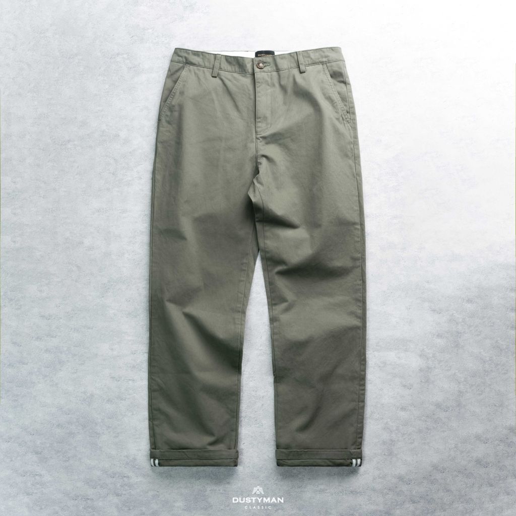QUẦN KAKI ỐNG SUÔNG GALE |  KAKI COTTON | K400 STRAIGHT