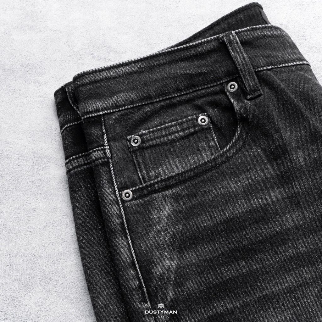QUẦN JEAN ÔM NHẸ EGAN | 611 SLIM FIT | BLACK