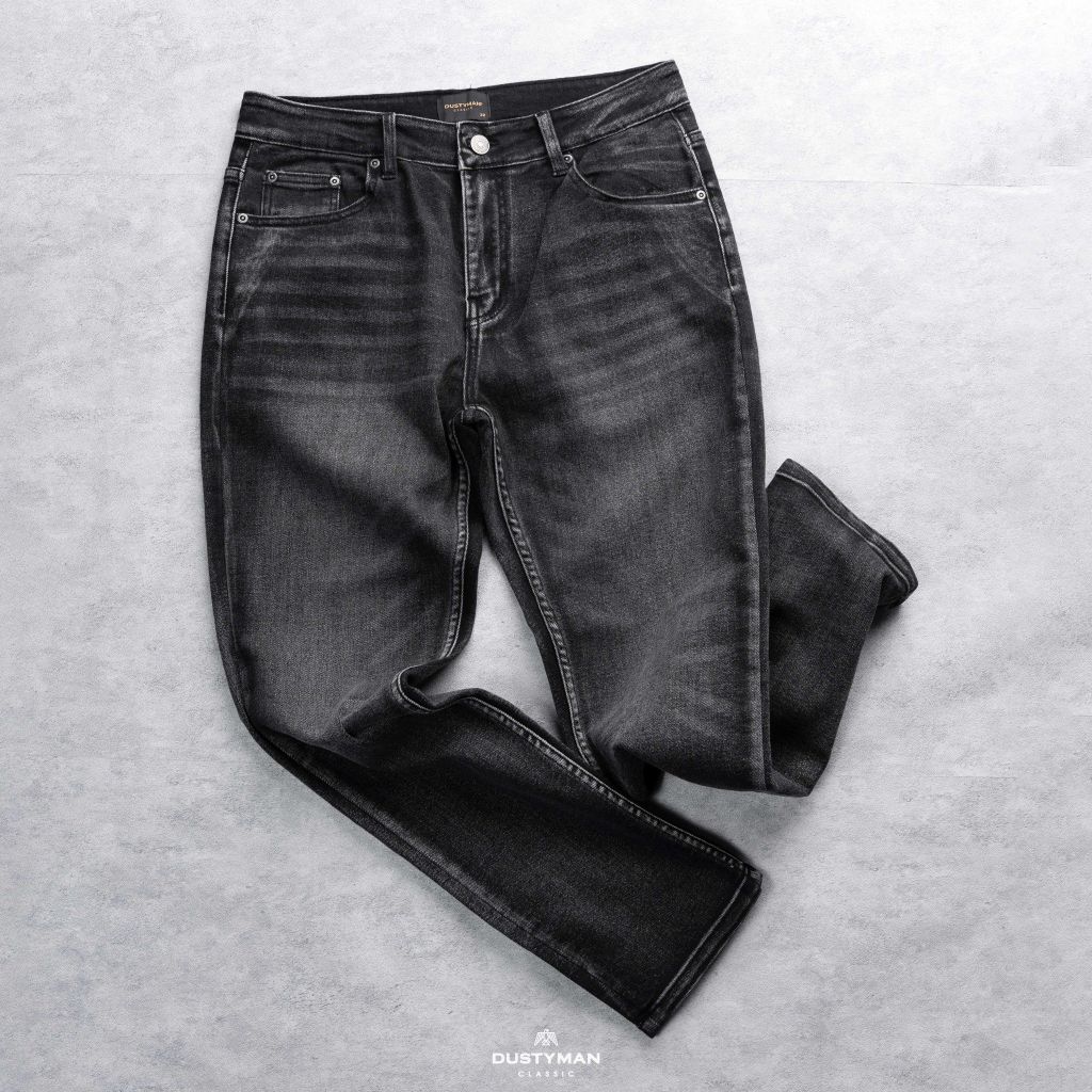 QUẦN JEAN ÔM NHẸ EGAN | 611 SLIM FIT | BLACK