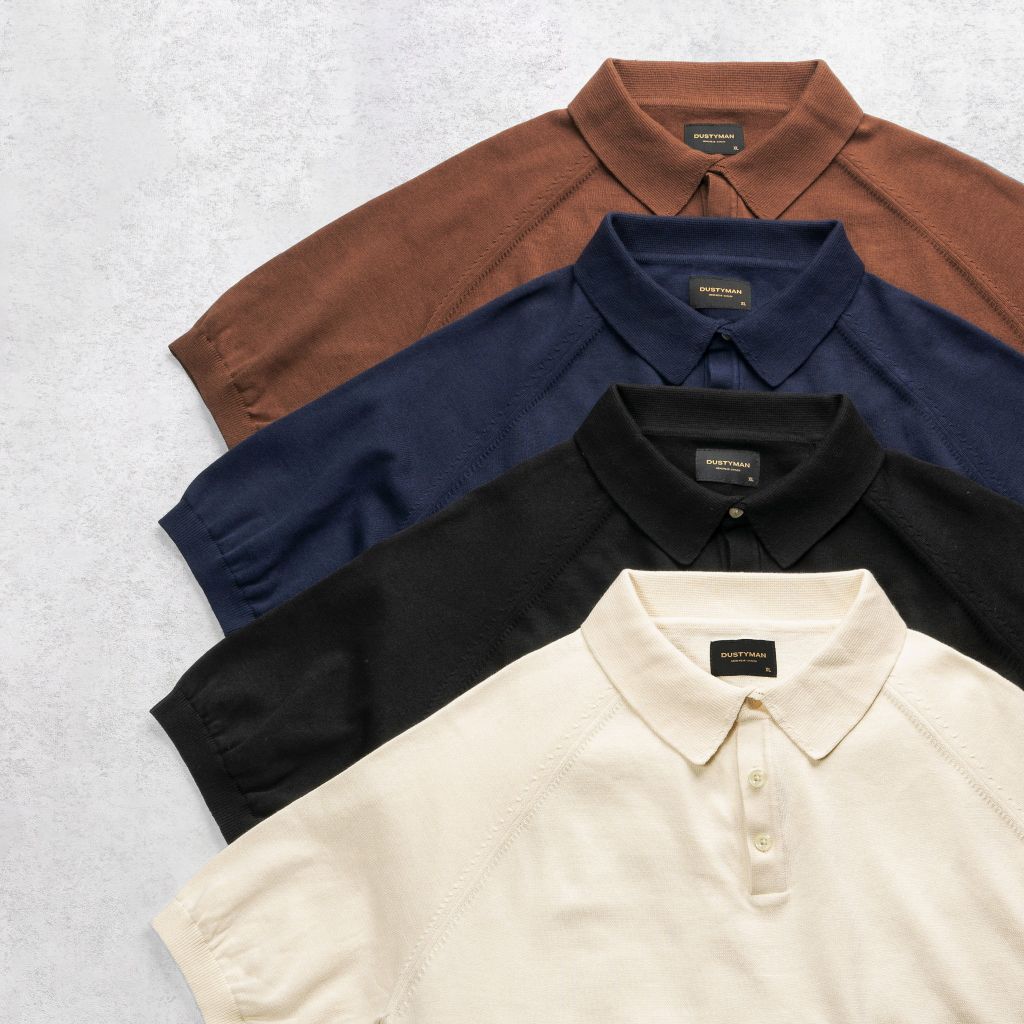 ÁO POLO DỆT KIM ROGER | 100% COTTON | REGULAR FIT