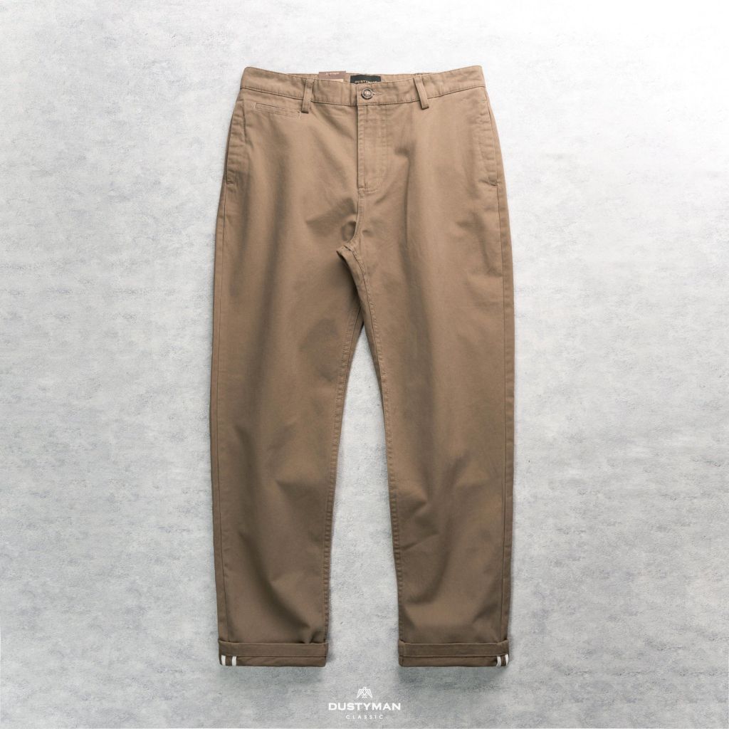 QUẦN KAKI ỐNG ĐỨNG TRACE | KAKI COTTON | FORM REGULAR FIT | K342
