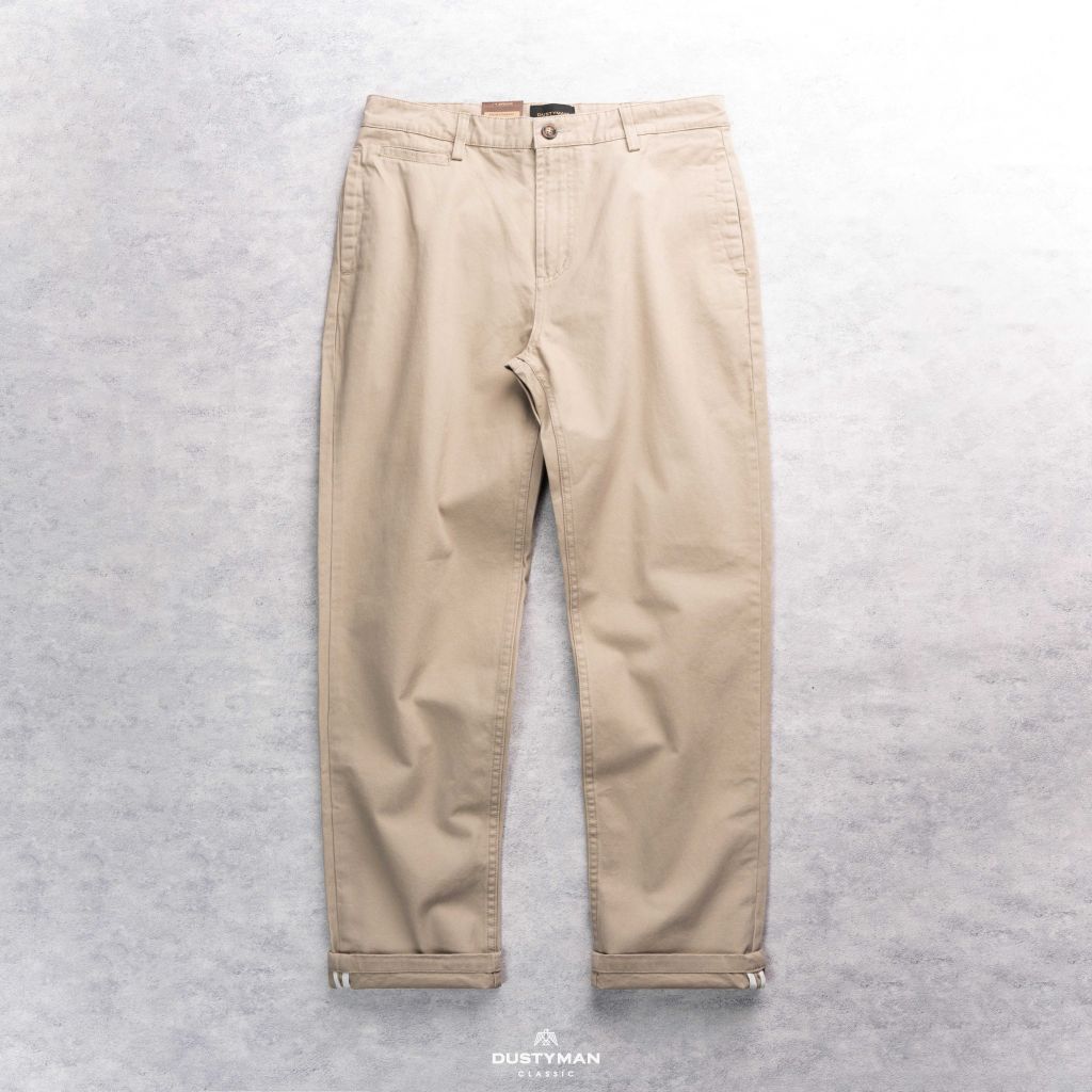 QUẦN KAKI ỐNG ĐỨNG TRACE | KAKI COTTON | FORM REGULAR FIT | K342