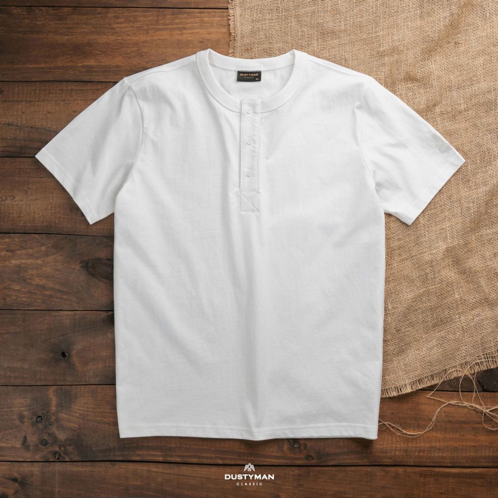 ÁO PHÔNG HENLEY | 100% COTTON | REGULAR FIT
