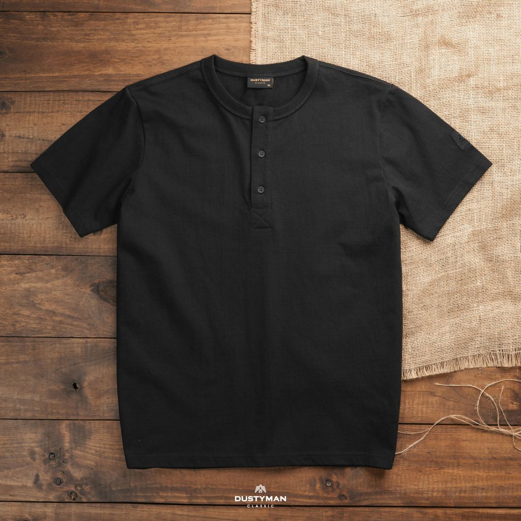 ÁO PHÔNG HENLEY | 100% COTTON | REGULAR FIT