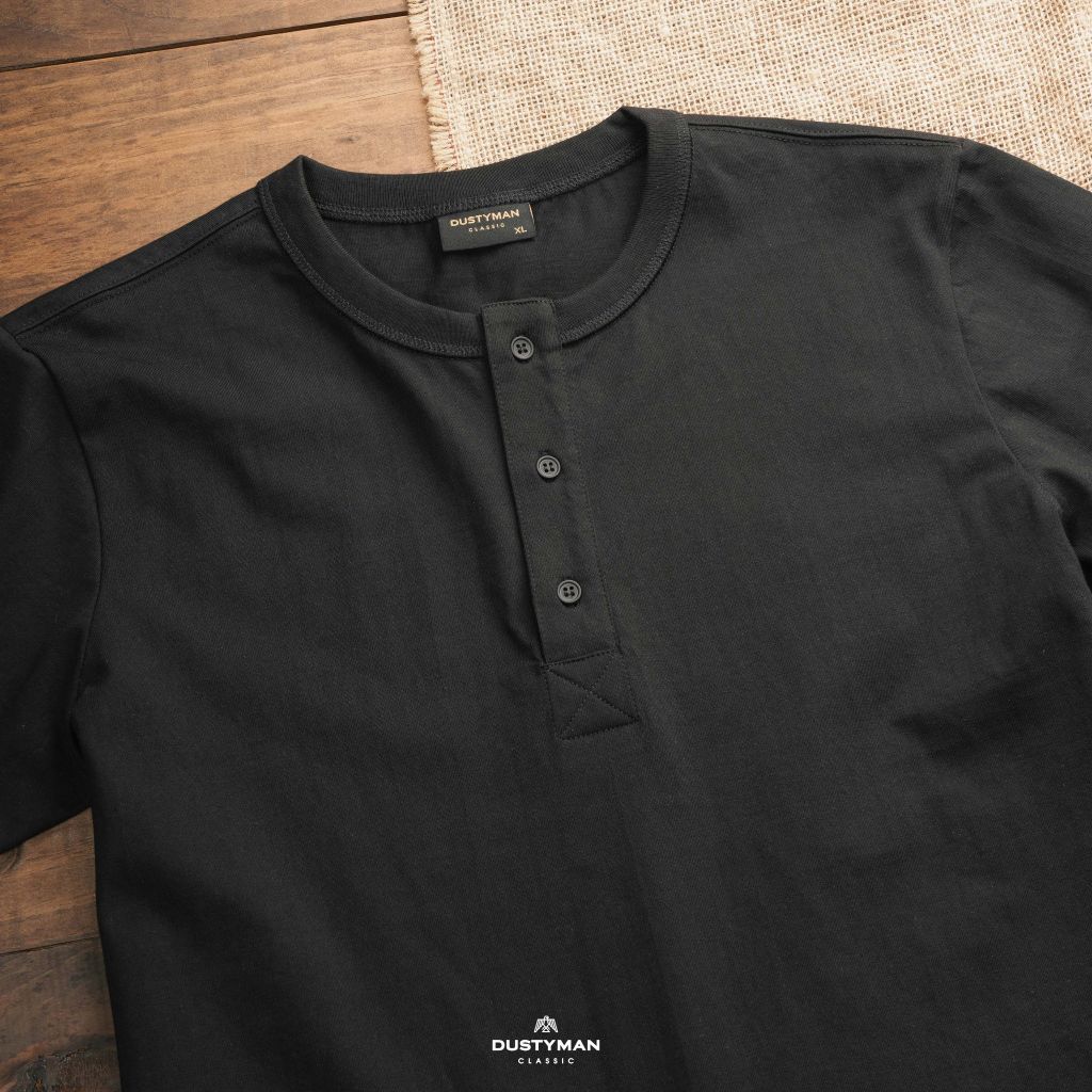 ÁO PHÔNG HENLEY | 100% COTTON | REGULAR FIT