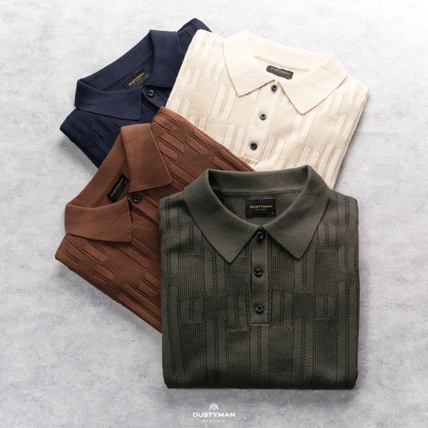  ÁO POLO DỆT KIM MIKE | 100% COTTON | REGULAR FIT | PLD180 