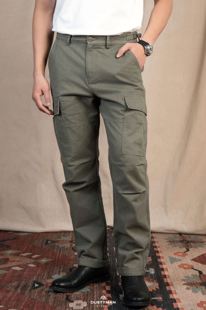 QUẦN KAKI TÚI HỘP ELMER | KAKI | RELAXED FIT | K343