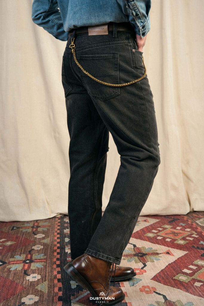 QUẦN JEAN ỐNG ĐỨNG FELIX | 602 STRAIGHT | DARK GREY