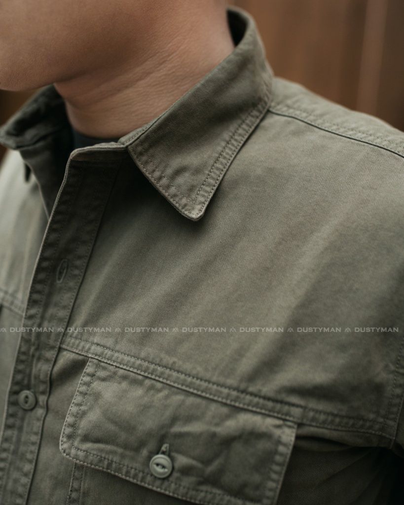 ÁO SƠ MI ELBOW | KAKI | RELAXED FIT | S153