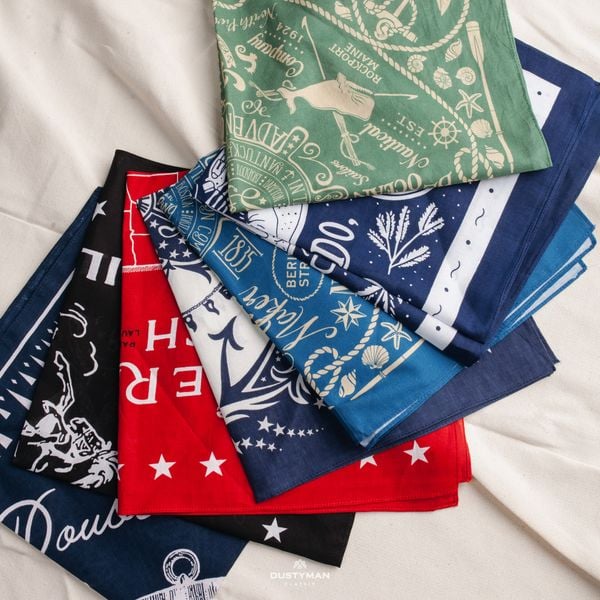  KHĂN BANDANA RETRO VINTAGE 