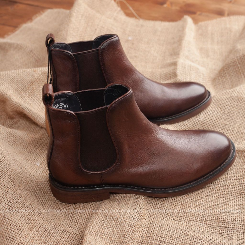 GIÀY CHELSEA BOOTS | DA BÒ | 2 MÀU