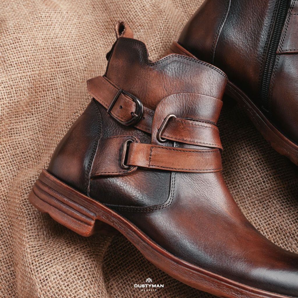 GIÀY CAO CỔ CEDAR | DA BÒ CAO CẤP