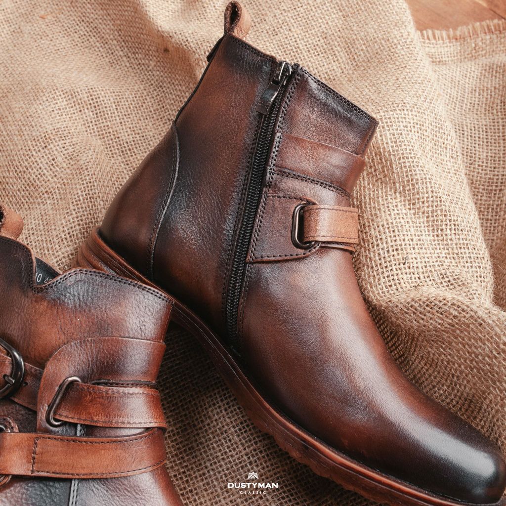 GIÀY CAO CỔ CEDAR | DA BÒ CAO CẤP