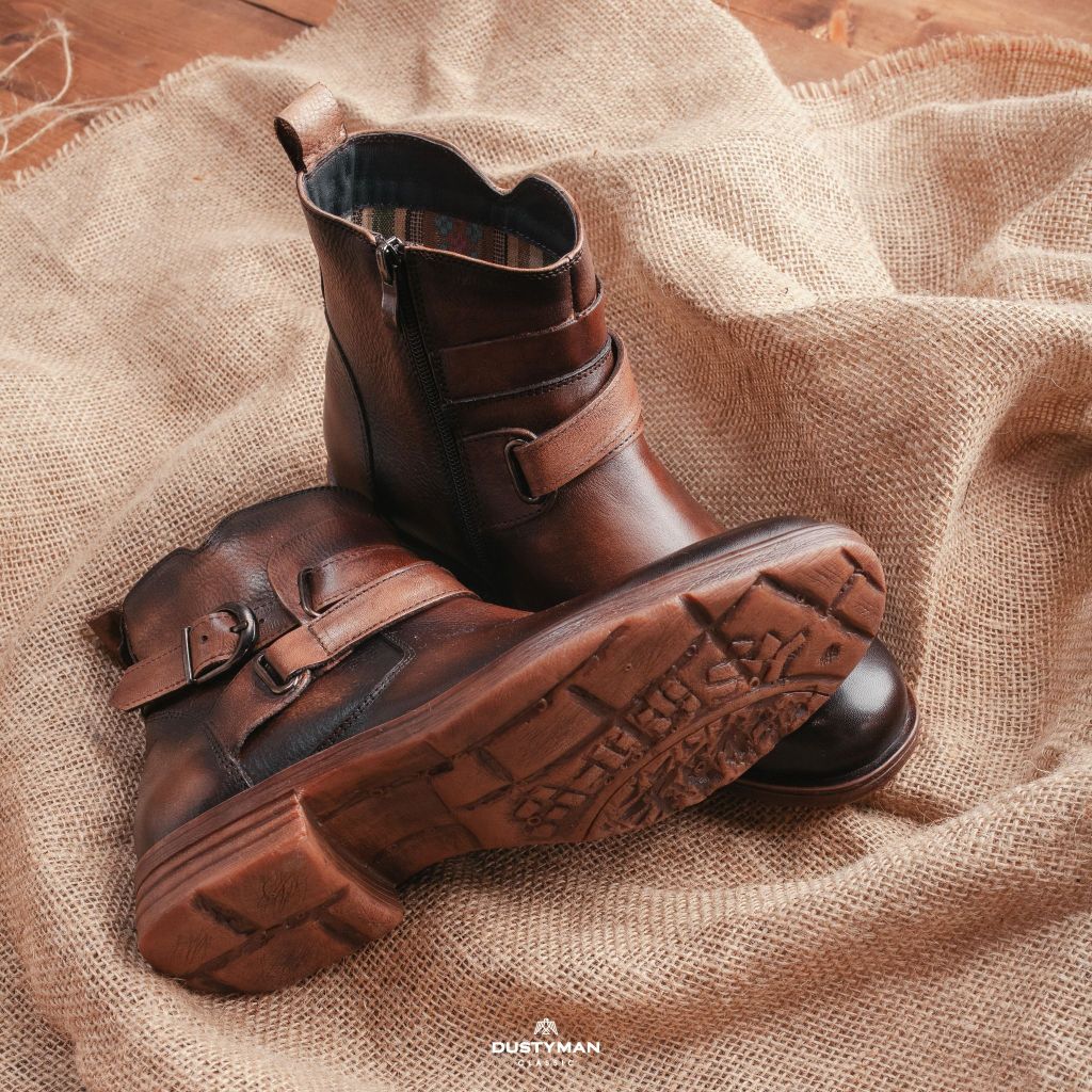 GIÀY CAO CỔ CEDAR | DA BÒ CAO CẤP