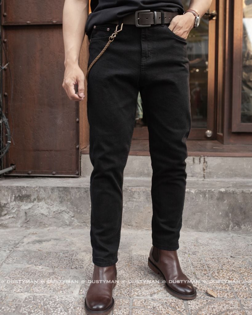 QUẦN JEAN ÔM NHẸ CLASSIC | 611 SLIM FIT | BLACK