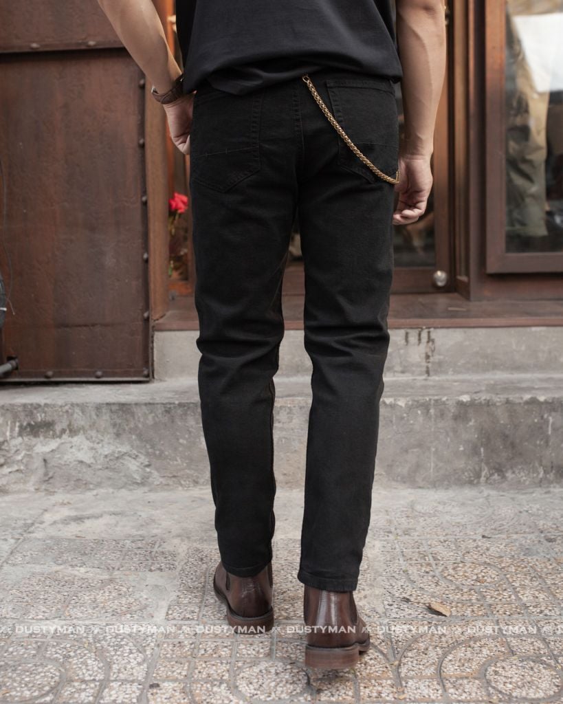 QUẦN JEAN ÔM NHẸ CLASSIC | 611 SLIM FIT | BLACK