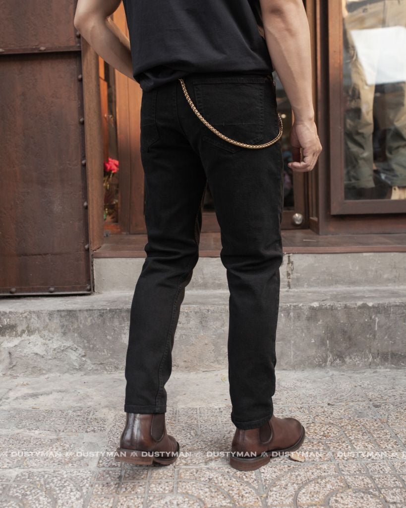 QUẦN JEAN ÔM NHẸ CLASSIC | 611 SLIM FIT | BLACK